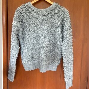 Michael by Michael Kors grey boucle sweater, size XS